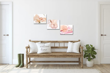 Load image into Gallery viewer, HOMEOART 3 Pieces Beauty Salon Wall Pictures Nail Salon Decor Pedicure & Manicure Poster Canvas Prints Framed, 12"X16"X3 Pieces