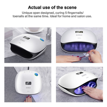 Load image into Gallery viewer, SUNUV 48W UV LED Light Lamp Nail Dryer for Gel Polish with Auto Sensor Professional Nail Art Tools SUN4 Black