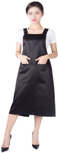 Load image into Gallery viewer, Minkissy Salon Apron Waterproof Hair Stylist Apron Hairdressing Barber Smock Cape Waitress Clothes Vest with Pocket for DIY Salon Barber Pet Groomers