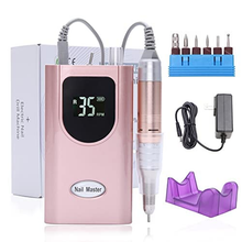 Load image into Gallery viewer, Delanie 35000RPM Professional Nail Drill Machine, Portable Nail Drills for Acrylic Nails, Electric Nail File Rechargeable Efile Nail Drill for Gel Nails Remove (Rose Gold)