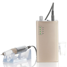 Load image into Gallery viewer, Miss Sweet Portable Nail Drill Machine Rechargeable Electric Nail File for Acrylic (Sweet Gold)