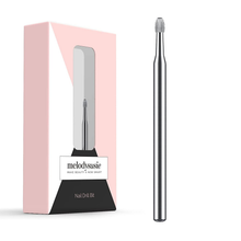 Load image into Gallery viewer, Melodysusie Cuticle Clean Nail Drill Bit 3/32'', Professional Safety Carbide Nail Bit under Nail Cleaner for Cuticle Dead Skin Nail Prepare, Two Way Rotate, Manicure Nail Salon Supply (Medium)