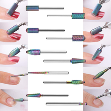 Load image into Gallery viewer, Makartt Nail Drill Bits Set, 10Pcs Tungsten Carbide Nail Drill Bits Remove Acrylic Poly Nail Gel Nail Polish B-36, 3/32 Inch for Acrylic Gel Nails Cuticle Manicure Pedicure