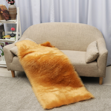 Load image into Gallery viewer, Luxury Supper Soft Faux Sheepskin Fur Area Rugs Wool Shaggy Carpet Bedside Floor Mat Plush Sofa Cover Seat Pad Living Room Bedroom Floor Home Decor