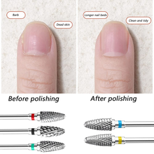 Load image into Gallery viewer, Fantexy Nail Drill Bits Set for Acrylic Nails,3/32 Inch Professional Tungsten Nail File Bits Nail Art Tools,Manicure Pedicure Shapen Remove Tools, Home Salon Use(5Pcs)
