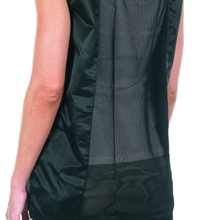 Load image into Gallery viewer, Betty Dain Kool Breeze Mesh Back Salon Stylist Vest, Unique Stretch Mesh Back for Breathability, Pockets with Zippered Bottoms, Button Closure, Lightweight, Water Resistant Polyester Fabric, M/L