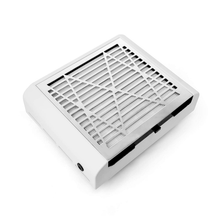 Load image into Gallery viewer, Nail Vacuum Dust Collector for Acrylic Nails, AONOLOVO Powerful Nail Dust Collector Extractor Cleaner Suction Fan Manicure Tool, White