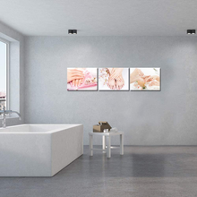 Load image into Gallery viewer, HOMEOART 3 Pieces Beauty Salon Wall Pictures Nail Salon Decor Pedicure & Manicure Poster Canvas Prints Framed, 12"X16"X3 Pieces