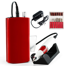 Load image into Gallery viewer, Professional Nail Drill Machine 30000RPM, Electric Nail Drill Cordless Efile Nail Drill Rechargeable Nail Drill Acrylic Nail Drill, Nail Drills for Acrylic Nails Portable E-File Nail Drills