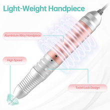 Load image into Gallery viewer, Delanie Rechargeable 35000RPM Nail Drill Machine for Acrylic Nails, Protable Efile Nail Drill with 6Pcs Standard 3/32 Drill Bits for Acrylic Nails Gel Polish Dip Powder Home Manicure and Salon