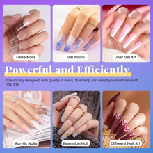 Load image into Gallery viewer, Beetles Mini Nail LED Lamp, Innovative Gel Nail Lamp Manicure UV LED Light for Nail Glue Gel/Gel Polish/Poly Extension Gel, Quicky-Dry Curing Lamp Portable Nail Dryer DIY Nail Art