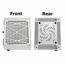 Load image into Gallery viewer, FATUXZ New Nail Dust Collector Machine 40W, Nail Fan Art Salon Suction Machine Vacuum Cleaner Fan for Acrylic Nails and Poly Nail Extention Gel for Nail Drills Nail Dust Cleaner Extractor Fan