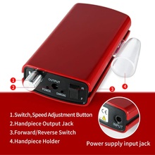 Load image into Gallery viewer, Professional Nail Drill Machine 30000RPM, Electric Nail Drill Cordless Efile Nail Drill Rechargeable Nail Drill Acrylic Nail Drill, Nail Drills for Acrylic Nails Portable E-File Nail Drills