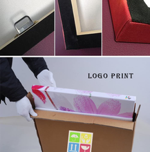 Load image into Gallery viewer, Kreative Arts Large 4 Panel Canvas Wall Art Orange Roses Nail Varnish Beauty Manicure Orange Poster Art Prints Hand Spa Beauty Salon Modern Walls Decor Stretched Gallery Canvas Wrap Giclee Print