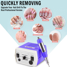 Load image into Gallery viewer, Véfaîî Professional Nail Drill Electric Nail File, JD700 Nail Drills for Acrylic Nails 30000RPM Manicure Tools Acrylic Nail Drill for Nail Dip Kit Acrylic Powder Poly Nail Gel B-01