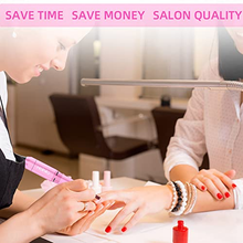 Load image into Gallery viewer, Hoinvo Professional Electric Nail Drill Machine for Acrylic Nails, Gel Nails, 25000RPM Electric Nail File for Nail Salon Supplies, Efile Nail Grinder Drill for Beginners&Professionals Use