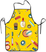 Load image into Gallery viewer, Nail Polish Makeup Adjustable Bib Apron, Washable Unisex Cooking Kitchen Aprons for Chef