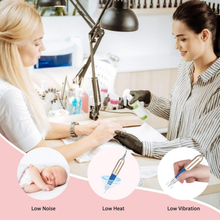 Load image into Gallery viewer, Nail Drill - Professional Nail Drill Machine 25000 Rpm Electric Nail Drill for Acrylic, Gel Nails, Manicure Pedicure Polishingwith 11Pcs Nail Drill Bits and Sanding Bands for Home and Salon Use