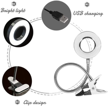 Load image into Gallery viewer, Salmue USB Beauty Lamp - Permanent Portable Tattoo USB LED, Eye Protection Lamp - Tattoo Eyebrow Tattoo Light Beauty Eyelash Lamp, for Aesthetic Tattoo Salon SPA