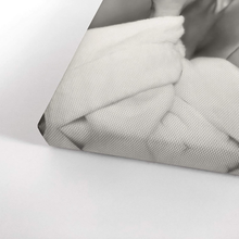 Load image into Gallery viewer, Audrey Hepburn Wall Art Makeup Pink Lipstick CANVAS PRINT Iconic Pop Art Pretty Beauty Black and White Home Decor Artwork Gallery Stretched and Ready to Hang - %100 Handmade in the USA - 12X8