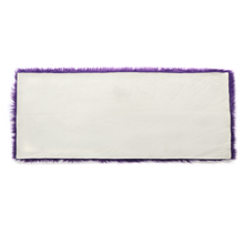 Load image into Gallery viewer, Faux Sheepskin Fur Area Rug, White Fluffy Rugs for Bedroom Living Room, Soft Fuzzy Carpets for Kids Room, Girls Room, Nursery Bedside Rug, Purple