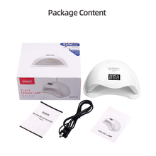 Load image into Gallery viewer, UV LED Nail Lamp, SUNUV UV LED Nail Polish Dryer Gel Machine for Manicure and Pedicure with Sensor and 4 Timers SUN5
