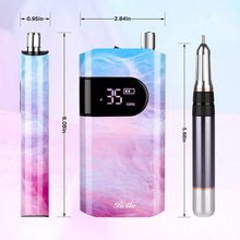 Load image into Gallery viewer, Belle Rechargeable Professional Nail Drill, 35000RPM Nail Drills for Acrylic Nails Portable Electric Nail File with 6 Pcs Nail Drill Bits for Nail Art Manicure/Pedicure