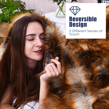 Load image into Gallery viewer, Costway Acrylic/Polyester Throw, 16.1916 in X 23.187 In, Brown