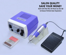 Load image into Gallery viewer, Véfaîî Professional Nail Drill Electric Nail File, JD700 Nail Drills for Acrylic Nails 30000RPM Manicure Tools Acrylic Nail Drill for Nail Dip Kit Acrylic Powder Poly Nail Gel B-01
