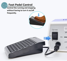 Load image into Gallery viewer, Véfaîî Professional Nail Drill Electric Nail File, JD700 Nail Drills for Acrylic Nails 30000RPM Manicure Tools Acrylic Nail Drill for Nail Dip Kit Acrylic Powder Poly Nail Gel B-01