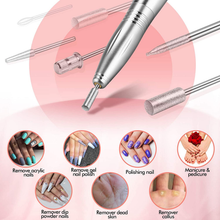 Load image into Gallery viewer, Professional Nail Drill - Btartbox Nail Drill Machine, Electric Nail Drills for Acrylic Nails Efile Nail Drill E File Kit for Home Salon Use, Pink