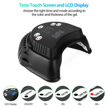 Load image into Gallery viewer, 64W UV LED Nail Lamp Gelpal Professional Gel Nail Curing Dryer, Nail Polish Machine Light for Home and Salon (Not Cordless, Need Plug In)