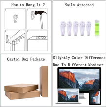 Load image into Gallery viewer, Artsbay 3 Pieces Modern Canvas Wall Art Fashion Woman Beauty Salon Painting Picture Nail Hand Spa Artwork Makeup and Manicure Poster Bedroom Decor Stretched Ready to Hang