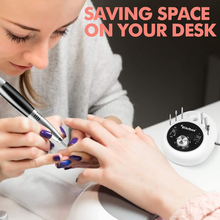 Load image into Gallery viewer, Acrylic Nail Drill - Btartbox Nail Drill Machine, Professional Nail Drill Electric Nail Drills for Acrylic Nails Efile Nail Drill E File Kit for Home Salon Use, White