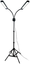Load image into Gallery viewer, CLDRHD Dual Arm LED Portable Lighting Lamp,Mobile Phone Bracket,Designed for Lash, Tattoo, Nail and Makeup Artists or Photography, Reading, Streaming