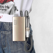 Load image into Gallery viewer, Miss Sweet Portable Nail Drill Machine Rechargeable Electric Nail File for Acrylic (Sweet Gold)