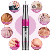 Load image into Gallery viewer, Bestidy Nail Drill Machine,30000Rpm Professional Rechargeable Nail Drill Kit with Phone Power Bank Portable Electric Acrylic Nail Tools for Exfoliating,Grinding,Polishing (Gray)