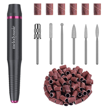 Load image into Gallery viewer, Melodysusie Electric Nail Drill, Portable Electric Nail Drill Machine for Acrylic Gel Nails, Professional Efile E File Manicure Pedicure Polishing Shape Tools for Home Salon Use, Grey