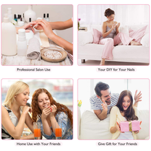 Load image into Gallery viewer, Nail Drill - Professional Nail Drill Machine 25000 Rpm Electric Nail Drill for Acrylic, Gel Nails, Manicure Pedicure Polishingwith 11Pcs Nail Drill Bits and Sanding Bands for Home and Salon Use