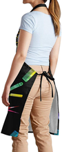 Load image into Gallery viewer, Kitchen BBQ Bib Apron Waterproof and Oil Proof Great for Men Women Adult Adjustable Bib Aprons with 2 Pockets