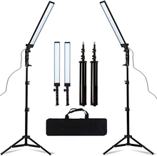 Load image into Gallery viewer, GSKAIWEN 180 LED Light Photography Studio LED Lighting Kit Adjustable Light with Light Stand Tripod Photographic Video Fill Light