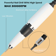 Load image into Gallery viewer, Professional Rechargeable 30000 Rpm Nail Drill,Lumcrissy Nail Drills for Acrylic Nails,Electic Nail Drill Machine for Gel Nails