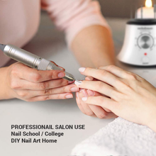 Load image into Gallery viewer, Melodysusie 30000 Rpm Professional Nail Drill-Scarlet, High Speed, Low Heat, Low Noise, Low Vibration, Portable Electric Efile Drill with 10 PCS Rainbow Diamond Bits for Acrylics Gel Nails