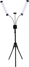 Load image into Gallery viewer, (New Model) Neatfi Supreme LED Light Kit for Estheticians, Make up & Tattoo Artists, Filming & Photography, 3600 Lumens Bright, 3 Light Color Modes, with Adjustable Tripod & Flexible Phone Holder