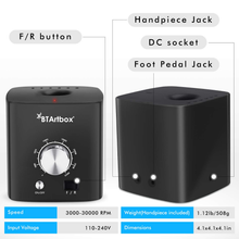 Load image into Gallery viewer, Nail Drill for Acrylic Nails - Professional Nail Drill Machine Btartbox 30000 RPM Electric Efile Nail Drill for Gel Nails Remove Poly Nail Gel Gift for Women Home and Salon Use, Black