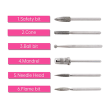 Load image into Gallery viewer, Delanie Professional Nail Drill, 35000 Rpm, High Speed, Low Noise, Low Vibration, Low Heat, Electric Efile for Acrylic Nails, E-File Kit for Shaping, Removing Gel Nails Gray (Non-Rechargeable)