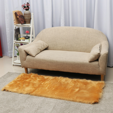 Load image into Gallery viewer, Luxury Supper Soft Faux Sheepskin Fur Area Rugs Wool Shaggy Carpet Bedside Floor Mat Plush Sofa Cover Seat Pad Living Room Bedroom Floor Home Decor