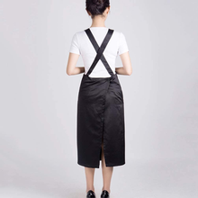 Load image into Gallery viewer, Minkissy Salon Apron Waterproof Hair Stylist Apron Hairdressing Barber Smock Cape Waitress Clothes Vest with Pocket for DIY Salon Barber Pet Groomers