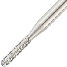 Load image into Gallery viewer, Premium PANA 3/32" Cuticle Clean Nail Carbide Bit for Professional, Nail Salon, Nail Trimmer, under Nail Cleaner, Electric Drill Machine, Manicure Tools (Silver round Bit, Medium)