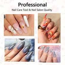 Load image into Gallery viewer, Melodysusie Cuticle Clean Nail Drill Bit 3/32'', Professional Safety Carbide Nail Bit under Nail Cleaner for Cuticle Dead Skin Nail Prepare, Two Way Rotate, Manicure Nail Salon Supply (Medium)